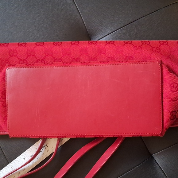 Authentic Red Gucci Tote Bag - Picture 7 of 7